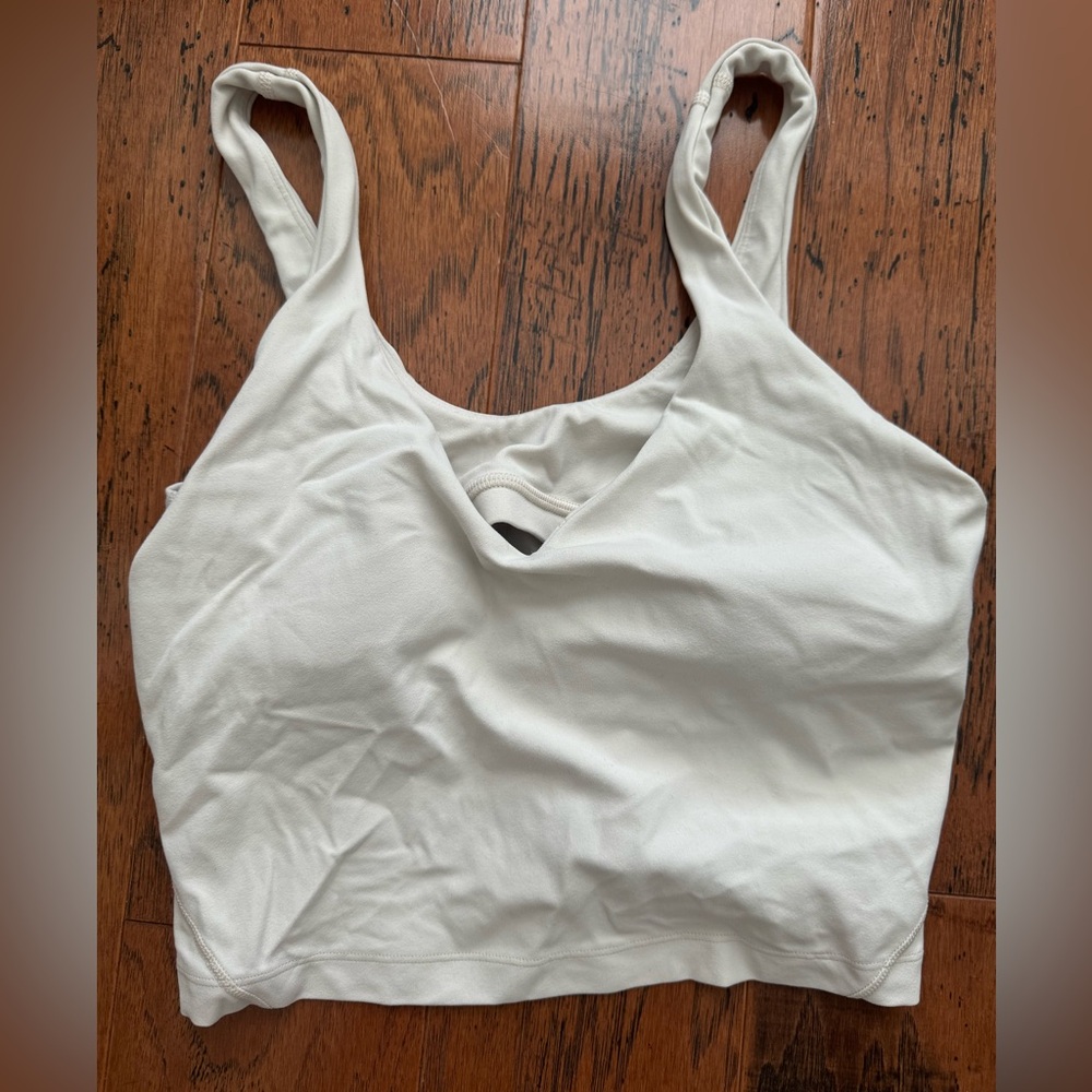 Lululemon align tank top- white opal
